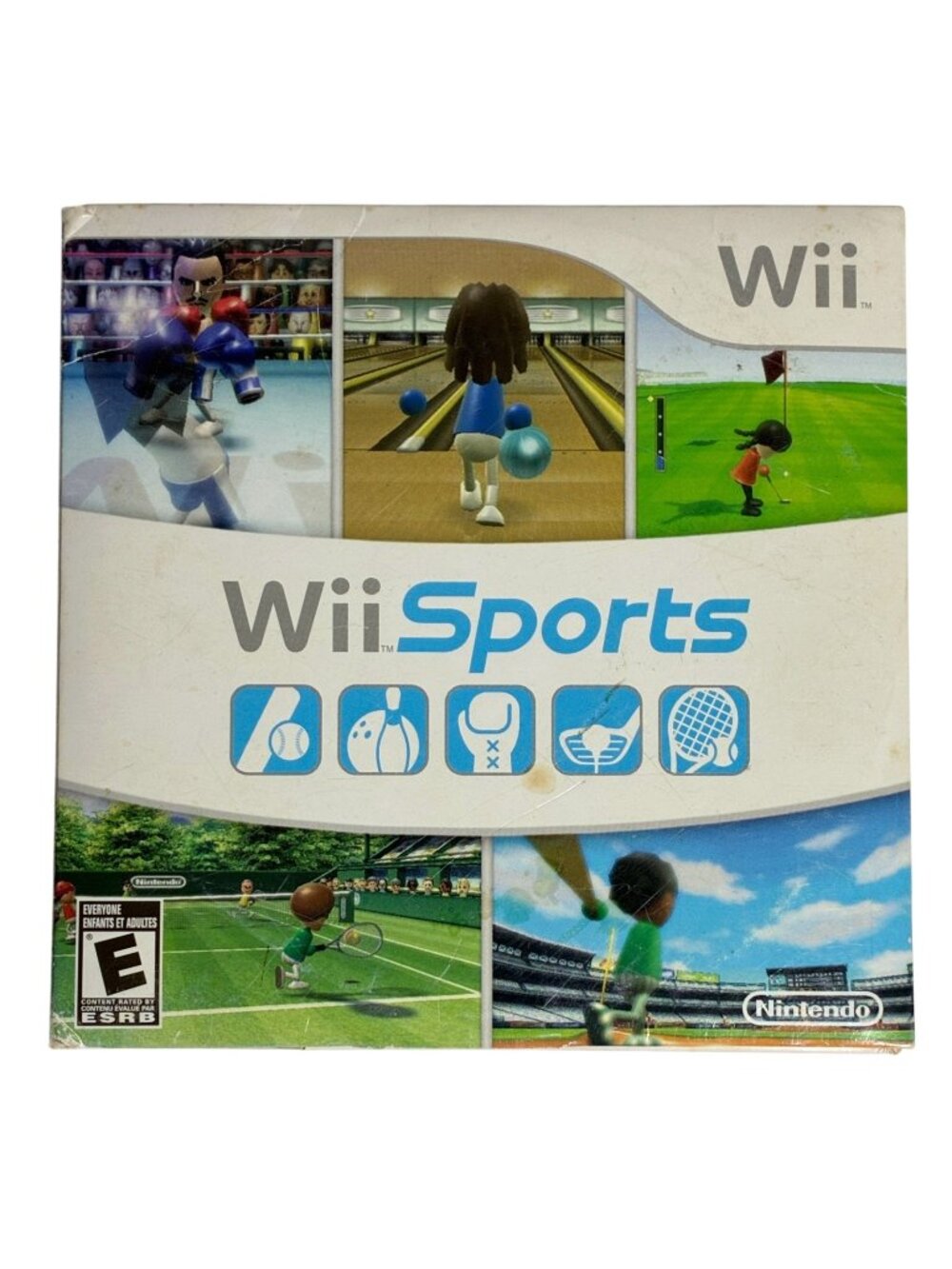 Wii Sports Nintendo Complete CIB Tested Working Game Case Manual 2006 2007